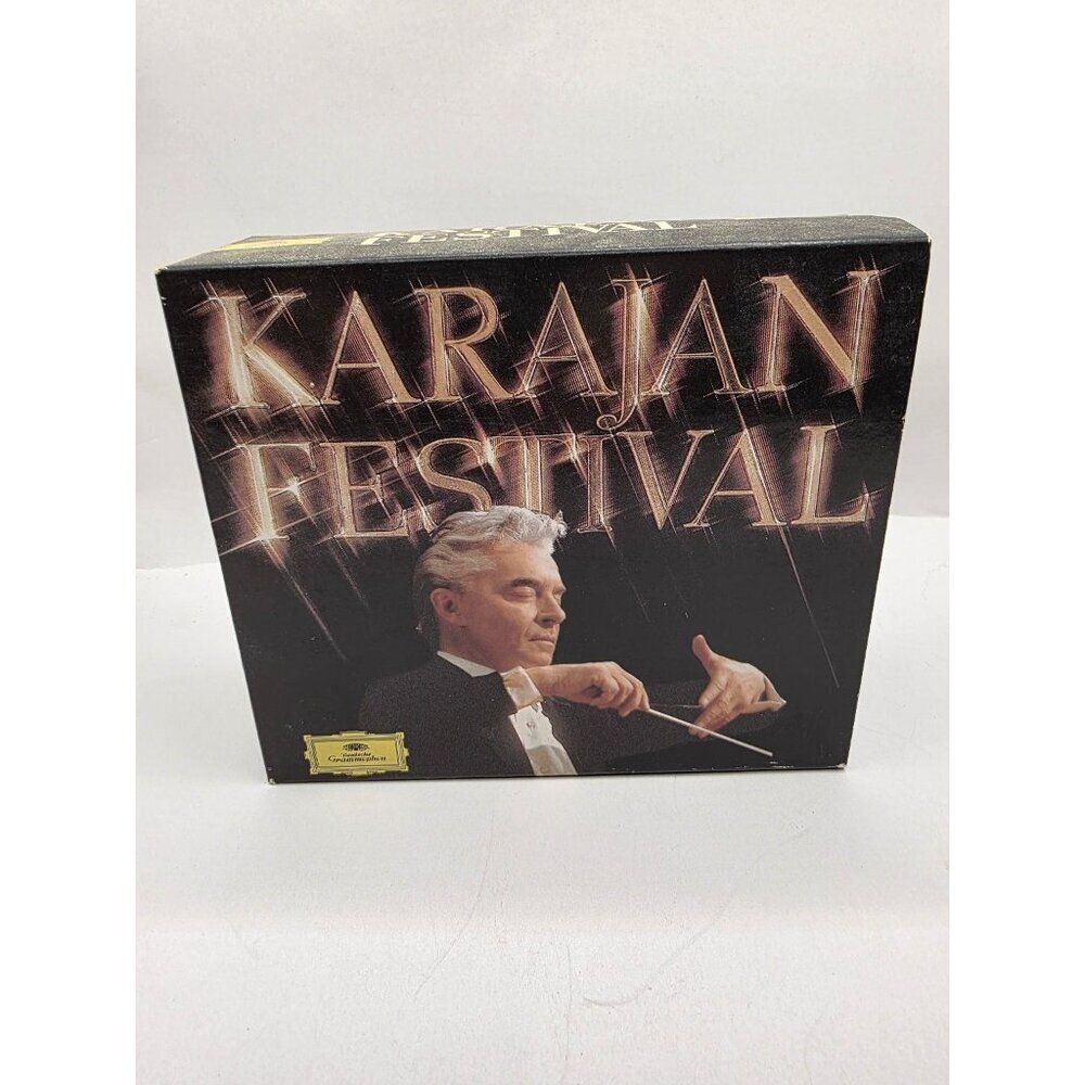 Herbert von Karajan Festival 5 CD Box Set 1989 Classical Deutsche Grammophon